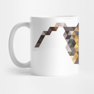 Minimalist Geometric Stylized Animals - Bee Mug